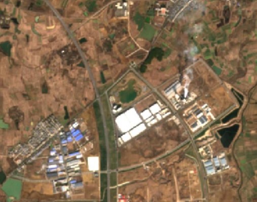 哨兵2号卫星拍摄的10米分辨率卫星图