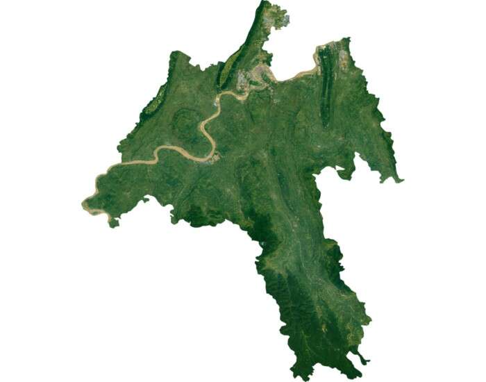 重庆江津区2米分辨率卫星影像图