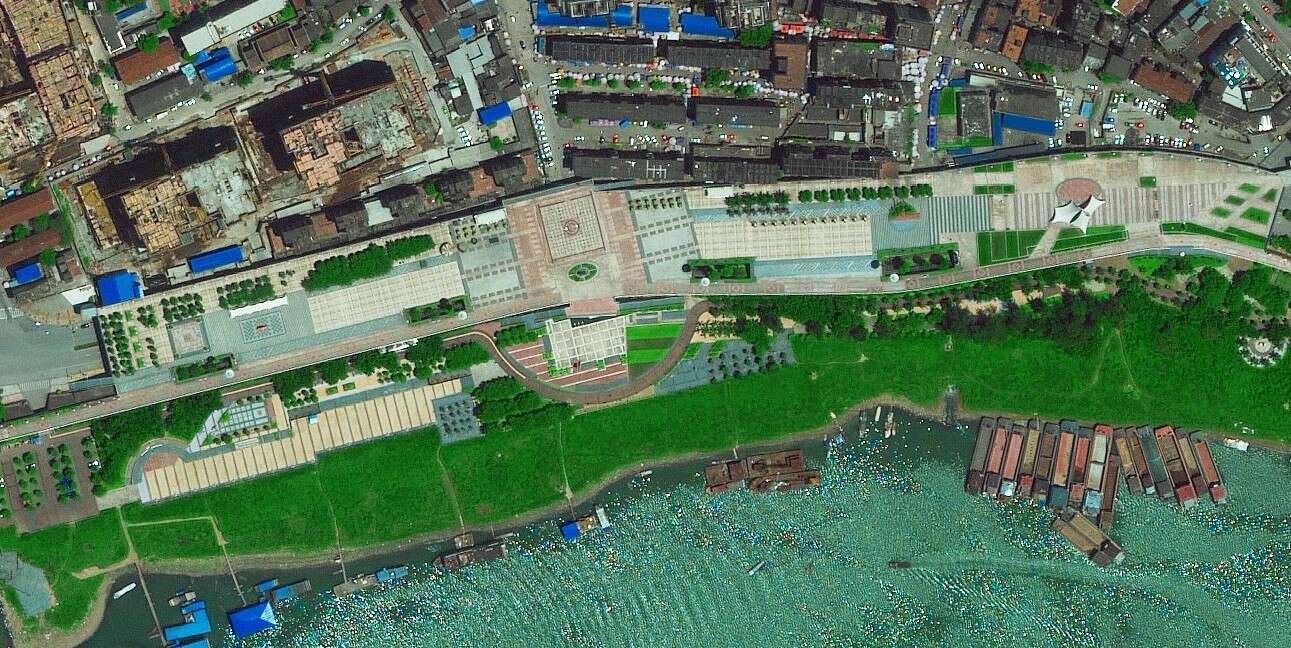 高分辨率卫星影像样图-源于北京亿景图