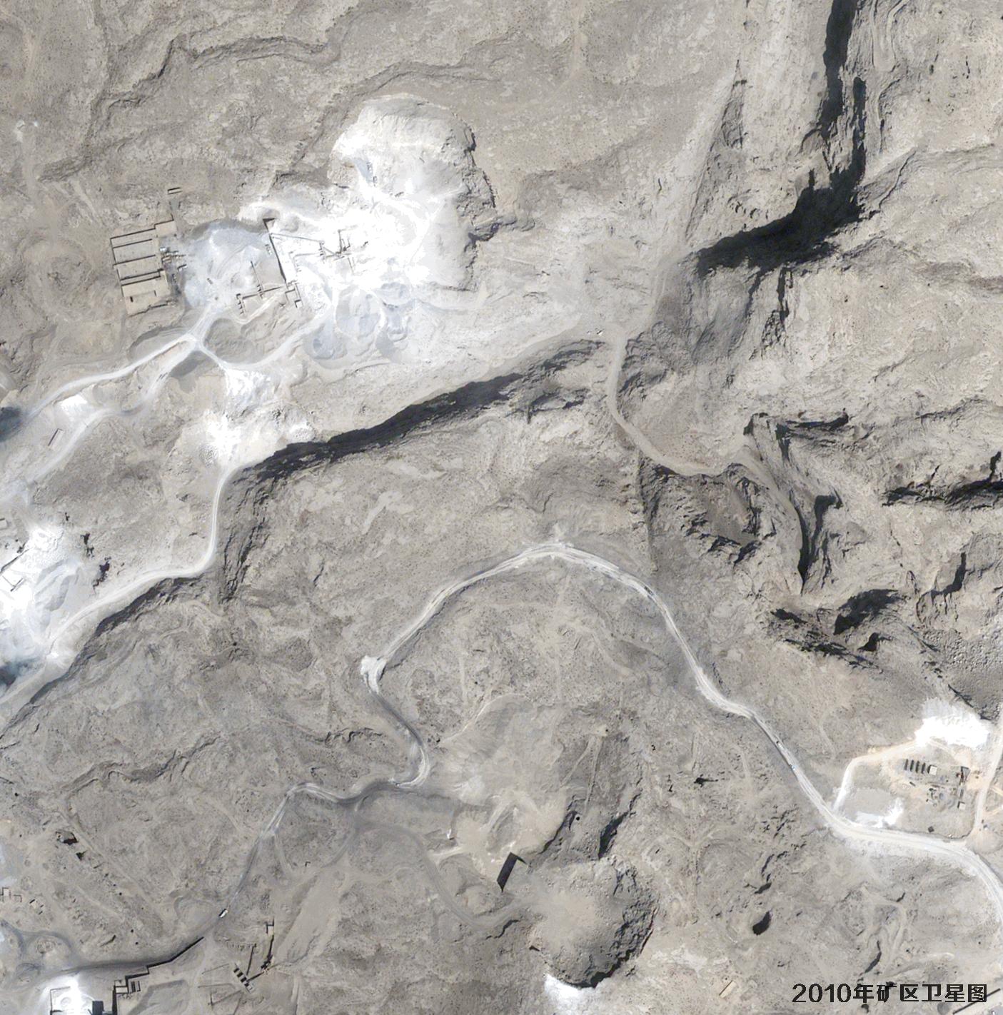内蒙古矿区2010年卫星图