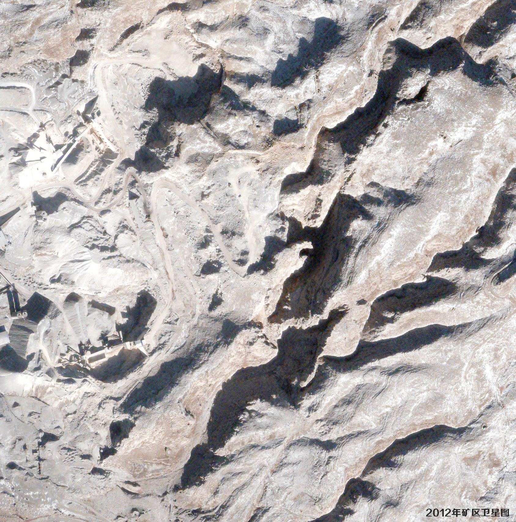内蒙古矿区2012年卫星图
