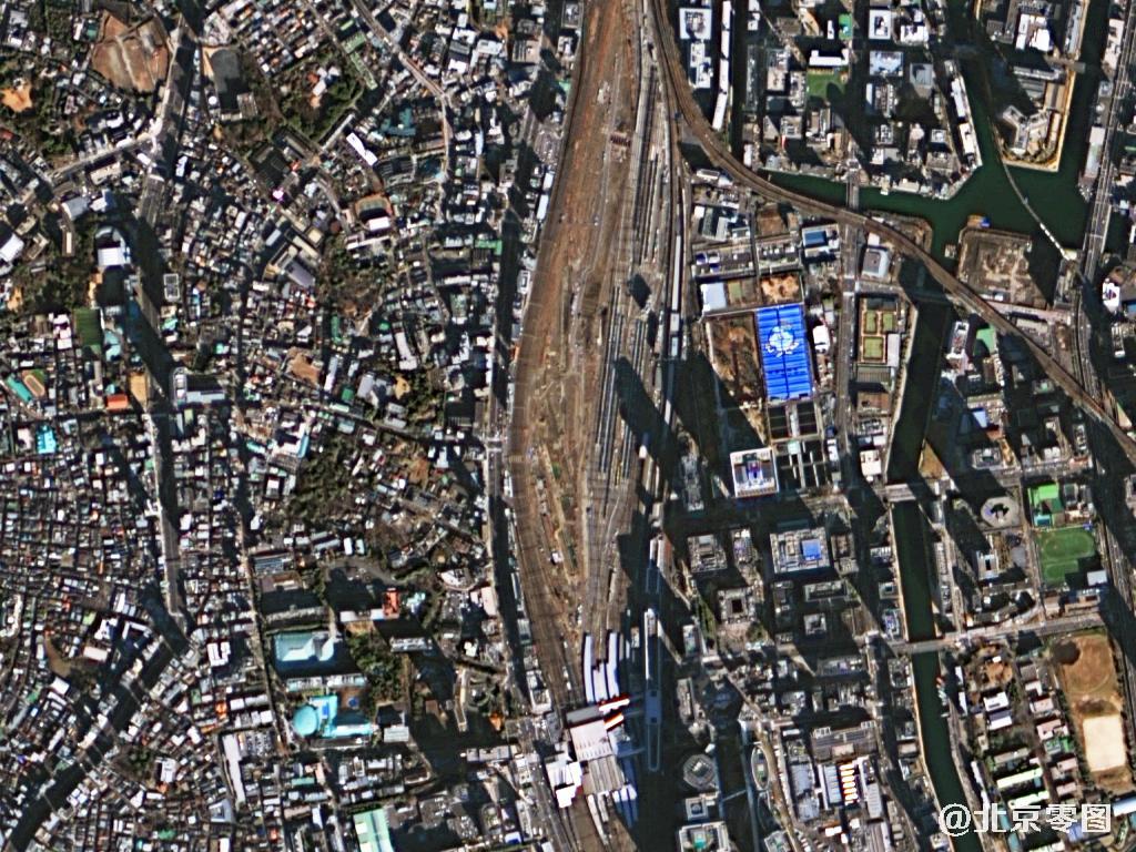 遥感卫星拍摄的3米分辨率卫星影像图