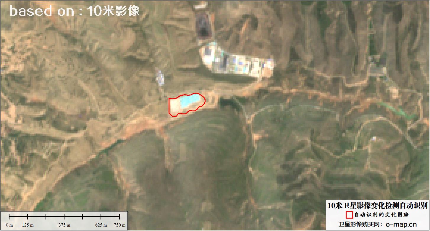 基于10米卫星影像图自动识别的土地利用变化检测