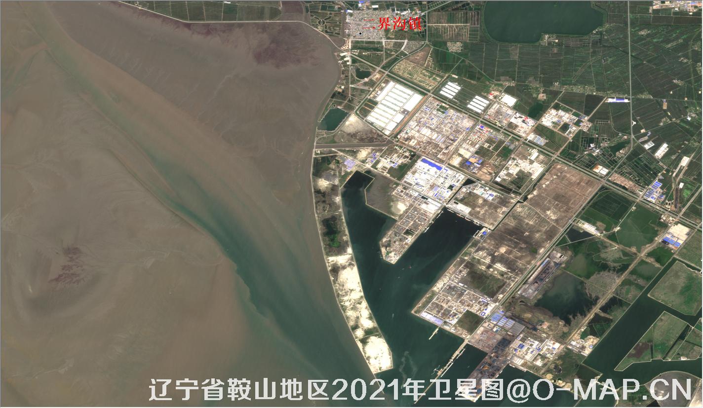 辽宁省2021年6月份最新卫星图