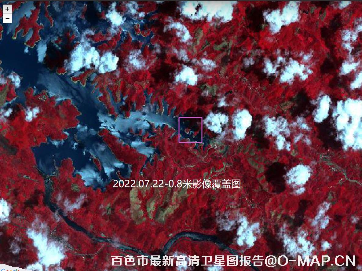 广西省百色市2022年最新卫星图查询结果