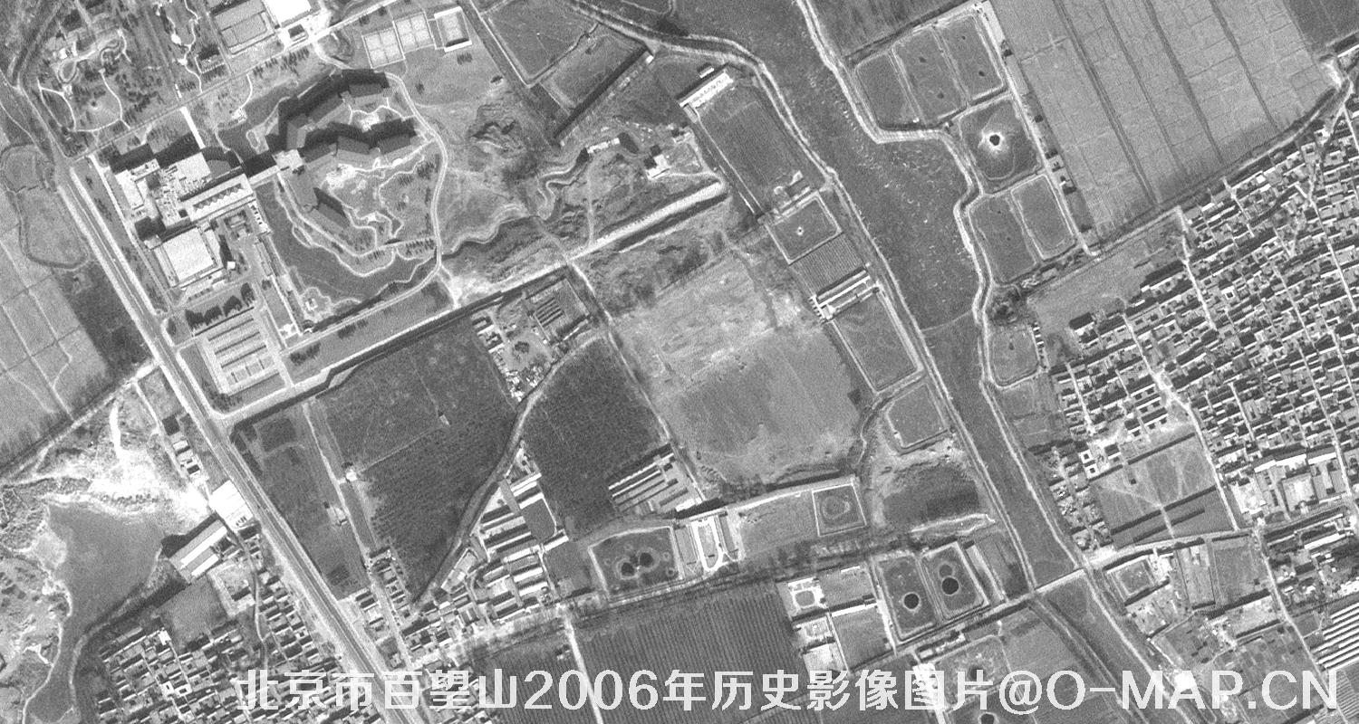 北京市百望山2006年历史影像图片