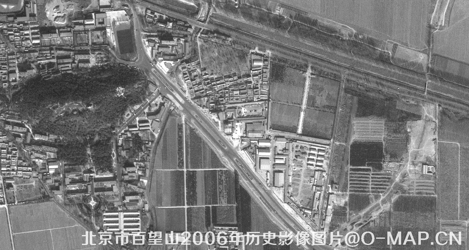 北京市百望山2006年历史影像图片