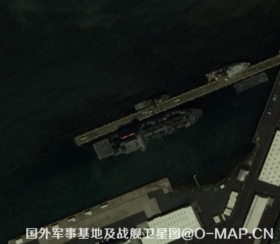 国外军事基地和战舰高清卫星图