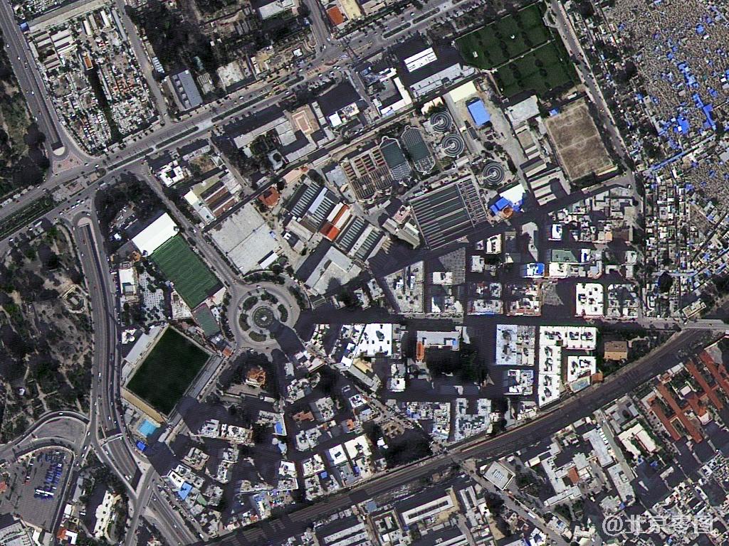 北京二号卫星影像图