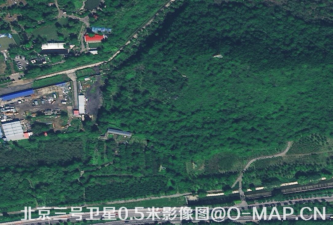 北京三号卫星拍摄的0.5米卫星地图