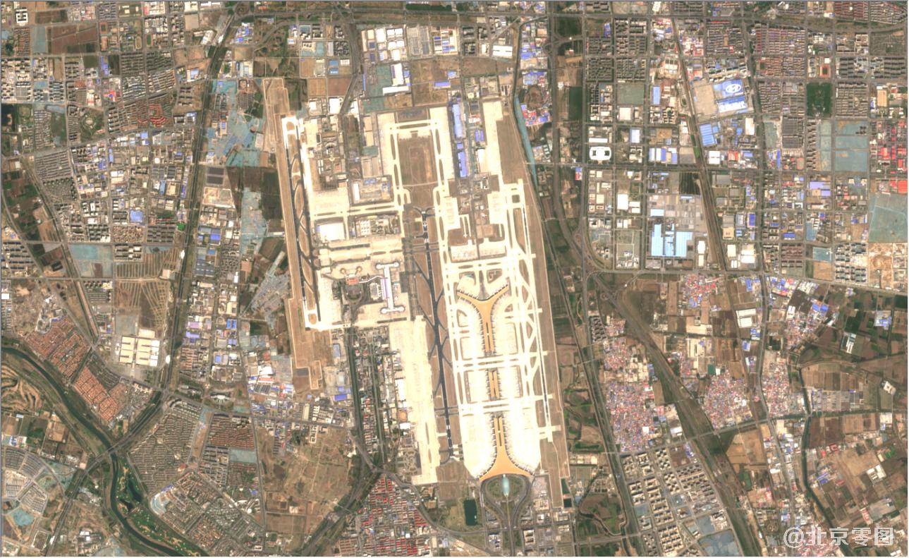 北京市2021年4月份最新卫星图