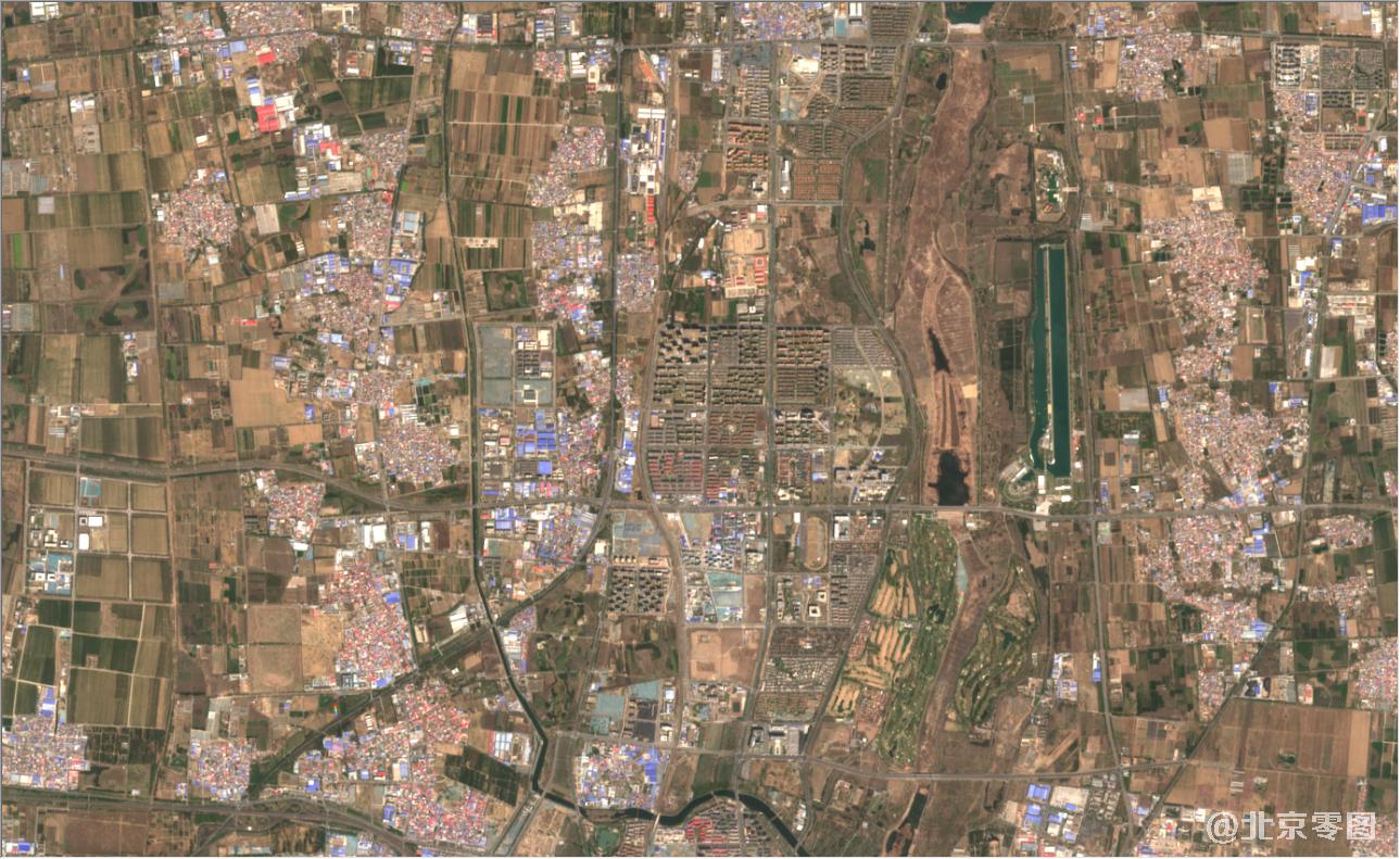 北京市2021年4月份最新卫星图