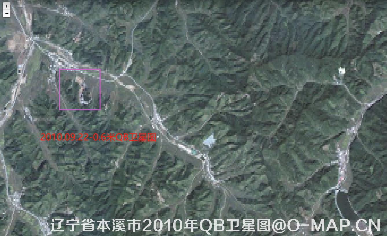 辽宁省本溪市矿区2010年快鸟卫星历史影像数据