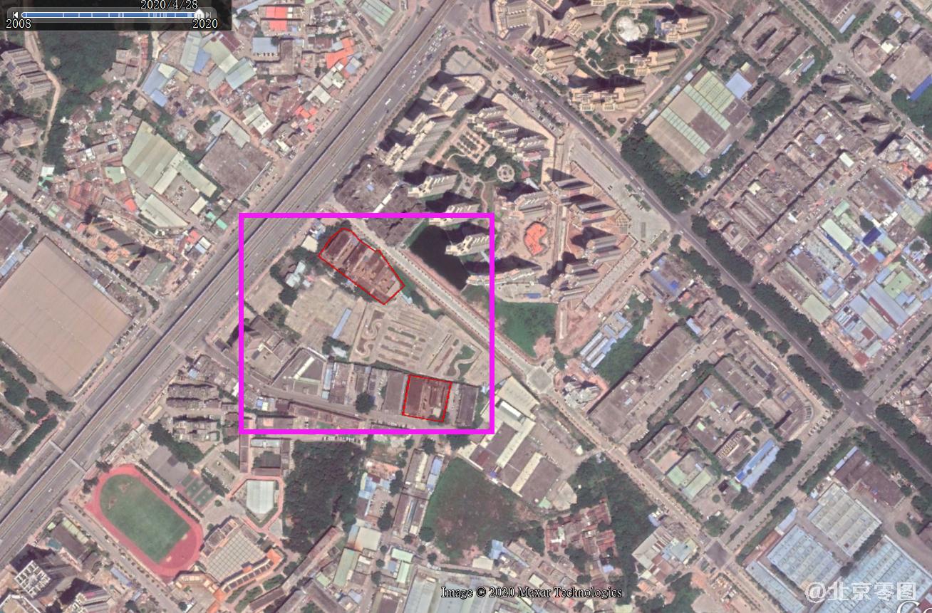 惠城区卫星影像图查询目标