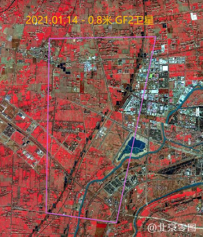 涟水县高铁站2021.01.14-高分二号卫星影像预览图