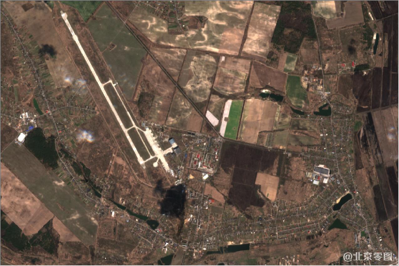 俄罗斯尔诺贝利核电站2021年4月份卫星地图