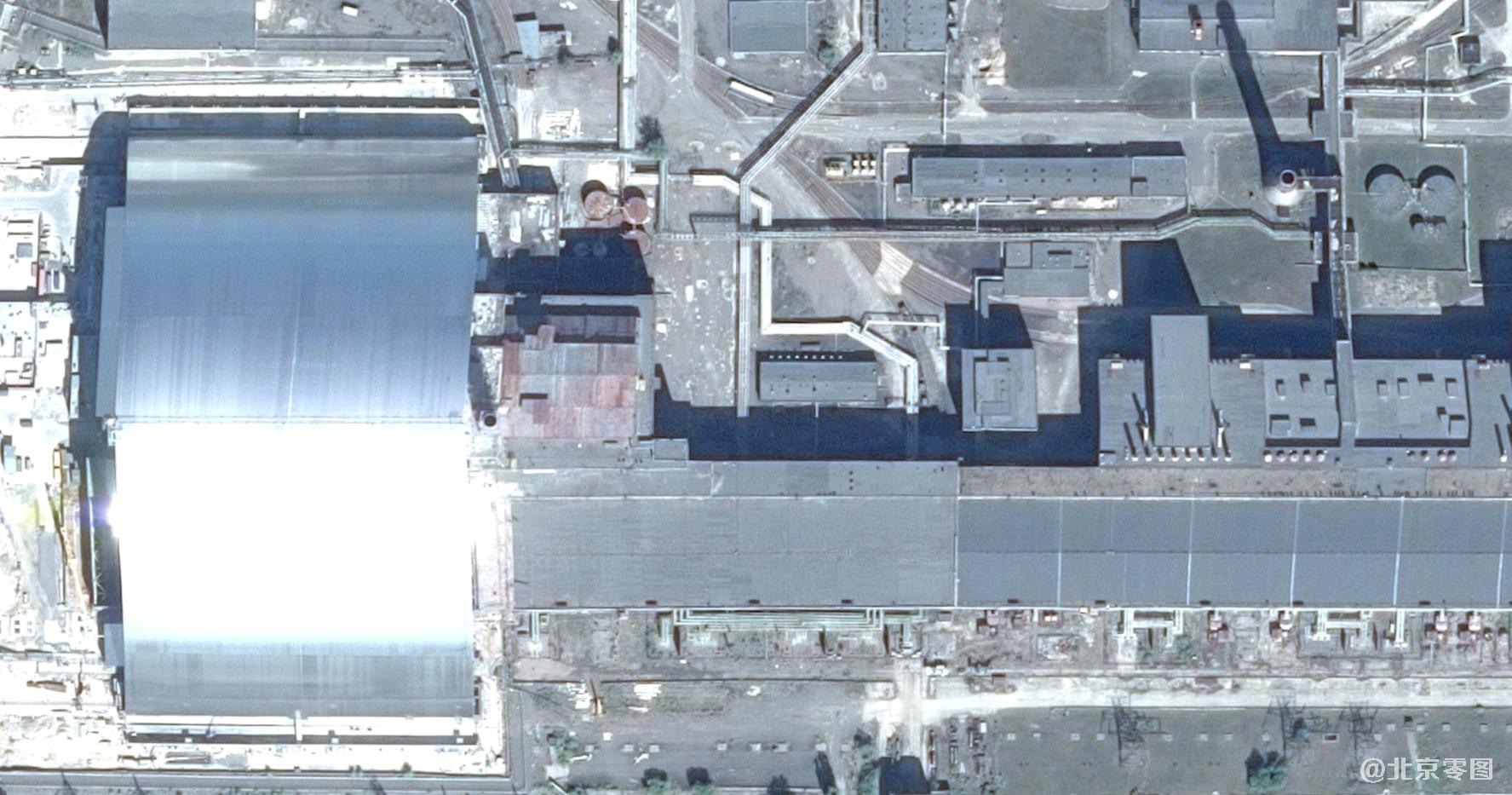 俄罗斯尔诺贝利核电站谷歌高清卫星地图3