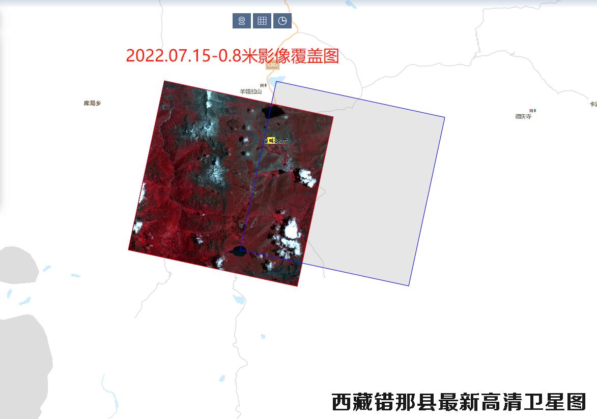 西藏自治区山南市错那县最新高清卫星图