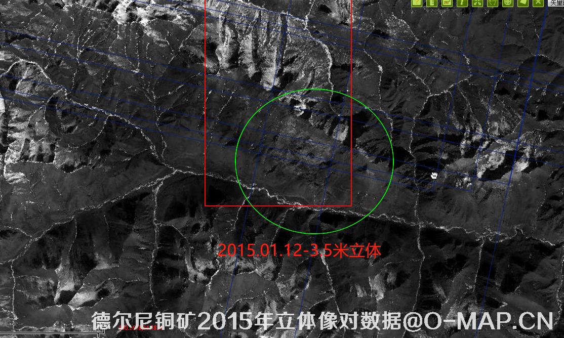 青海省德尔尼铜矿卫星立体像对数据购买方案