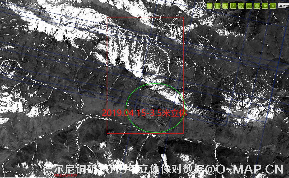 青海省德尔尼铜矿卫星立体像对数据购买方案