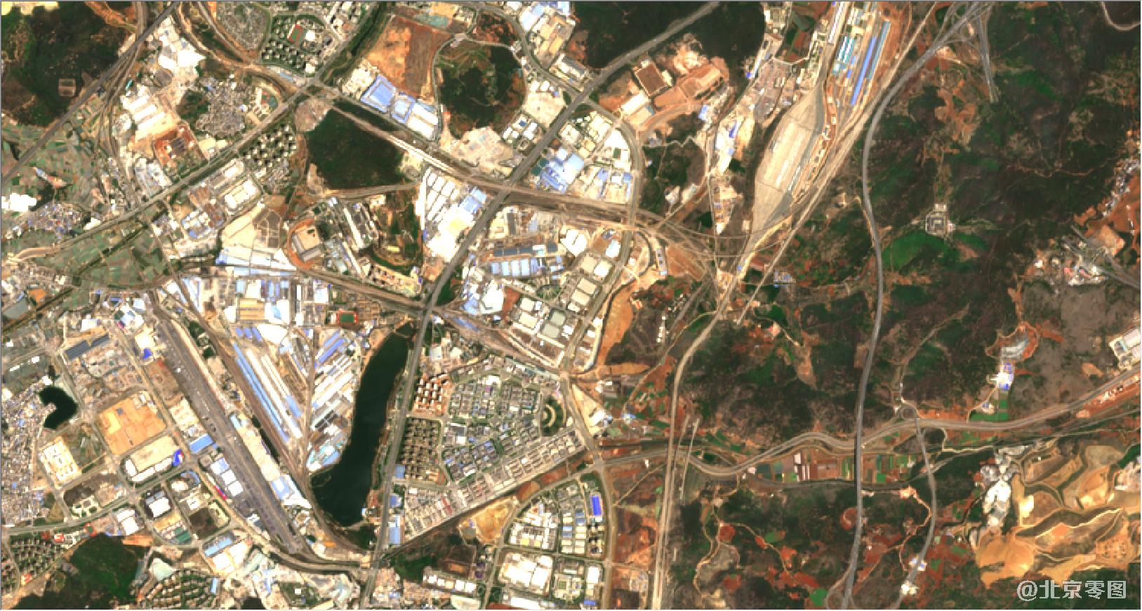 滇池2021年最新卫星图