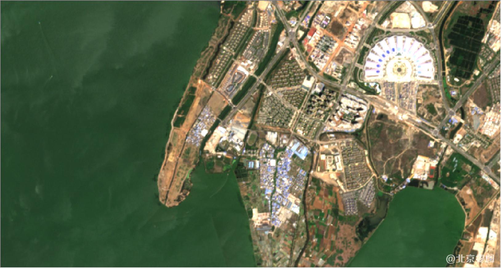 滇池2021年最新卫星图