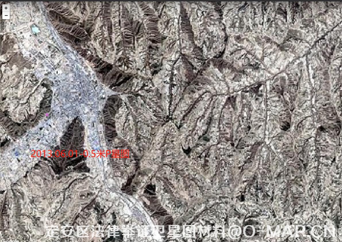 甘肃省定西市安定区2013年Pleiades卫星图