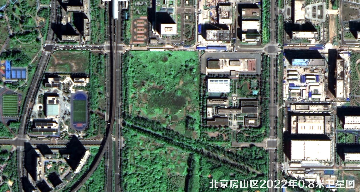 北京市房山区2022年0.8米高清卫星图