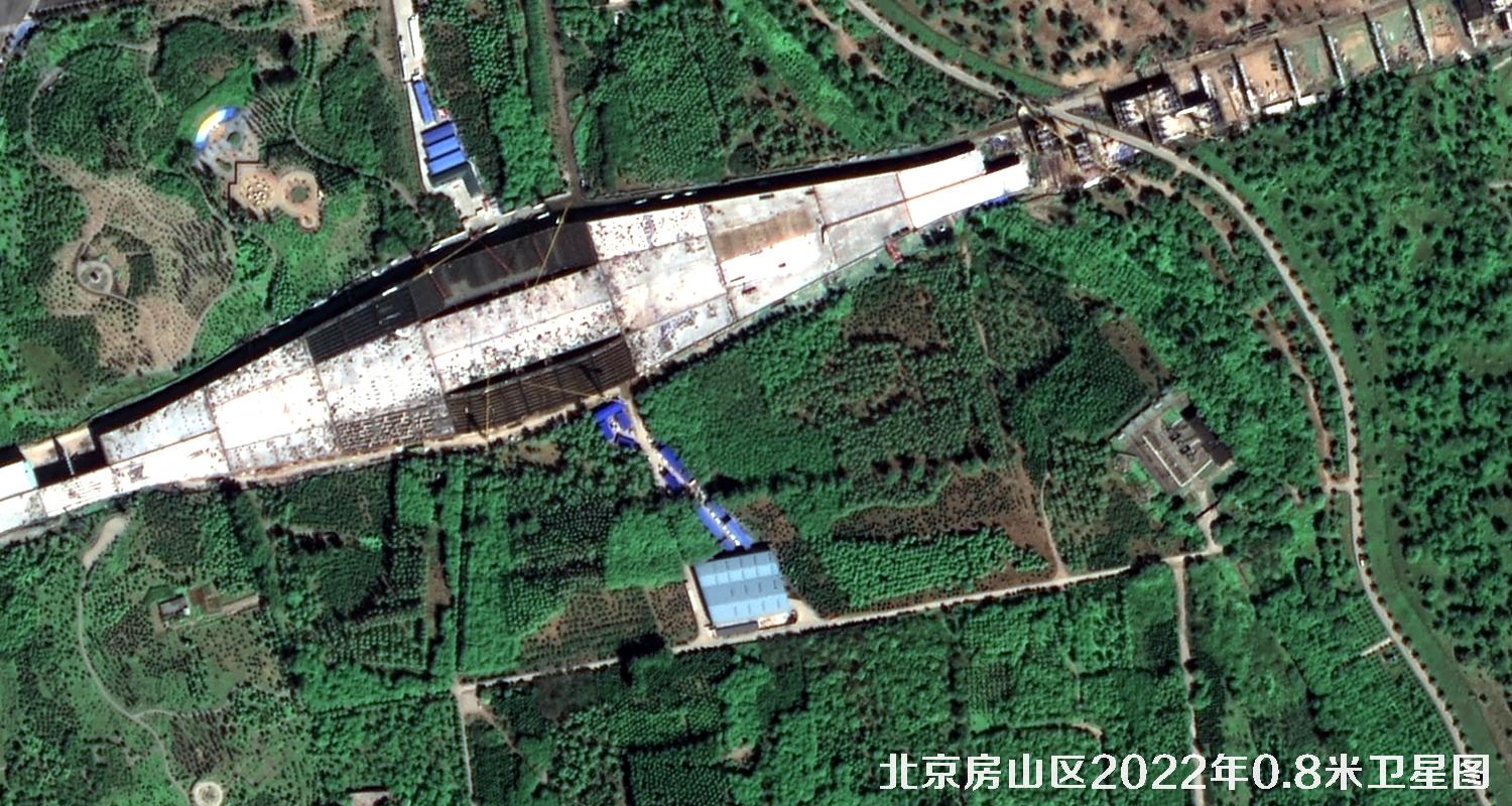 北京市房山区2022年0.8米高清卫星图