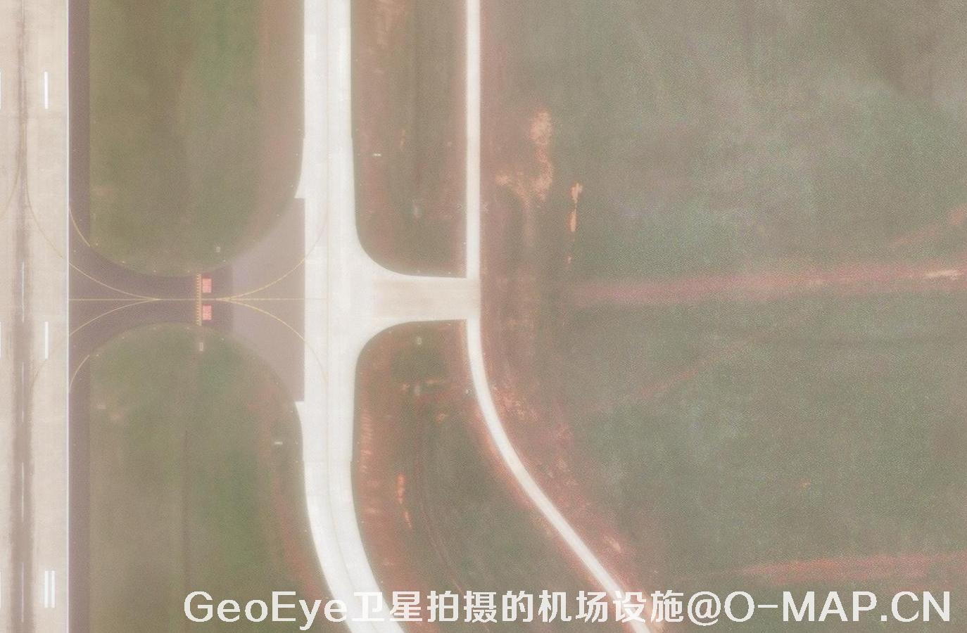 GeoEye卫星拍摄的机场设施卫星图