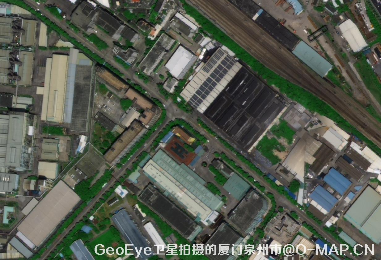 GeoEye卫星拍摄的厦门泉州市2019年卫星图