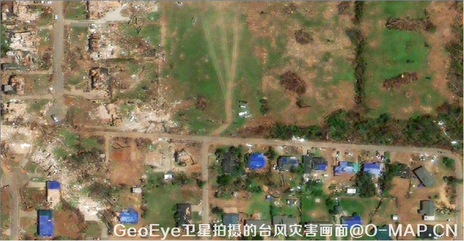 GeoEye卫星拍摄的0.5米卫星图可用于工业园区地图