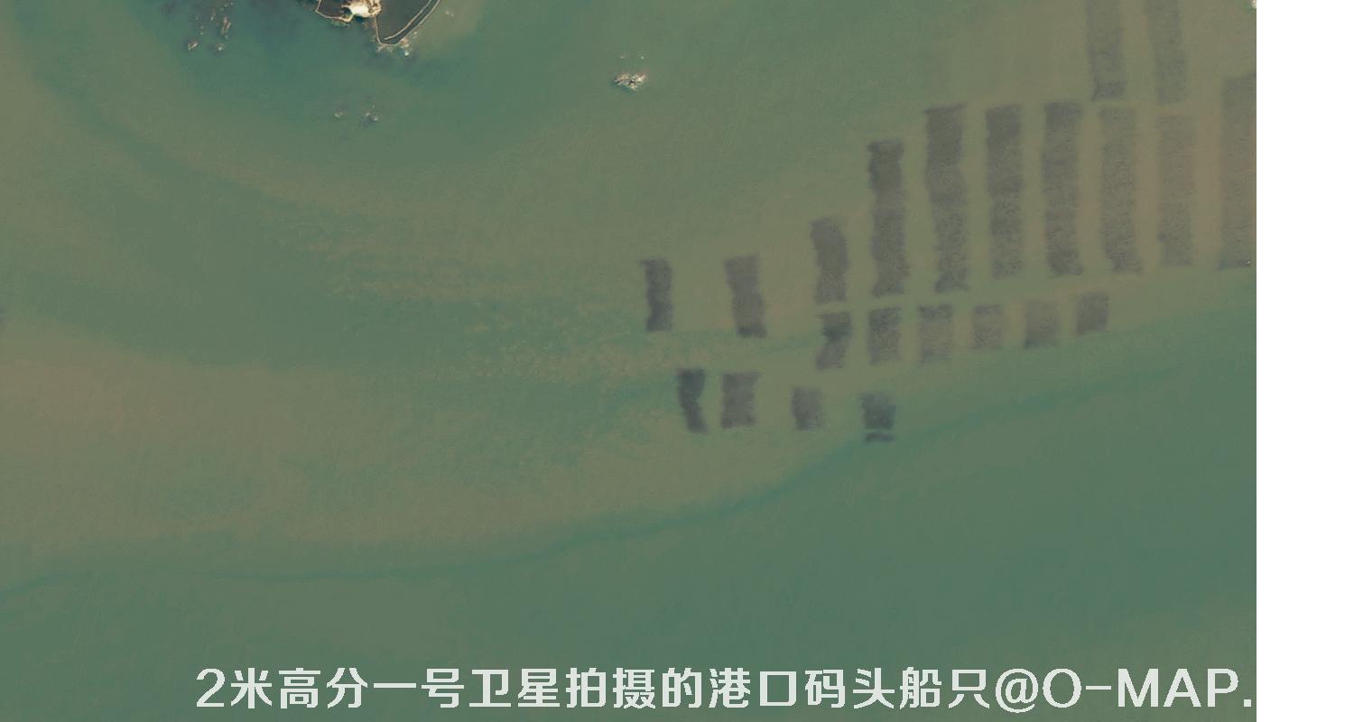 高分一号卫星拍摄的高清图片