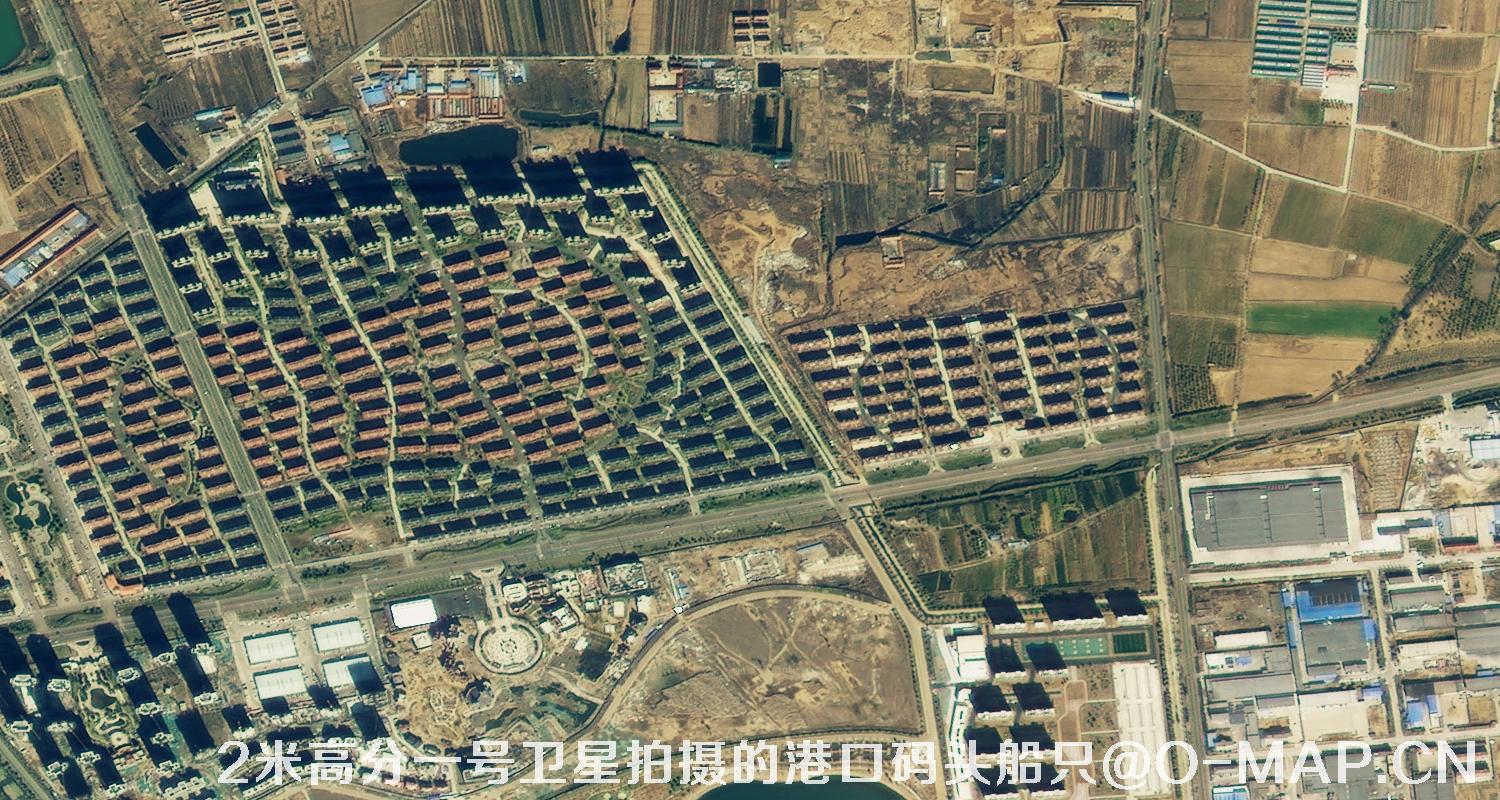 高分一号卫星拍摄的高清图片