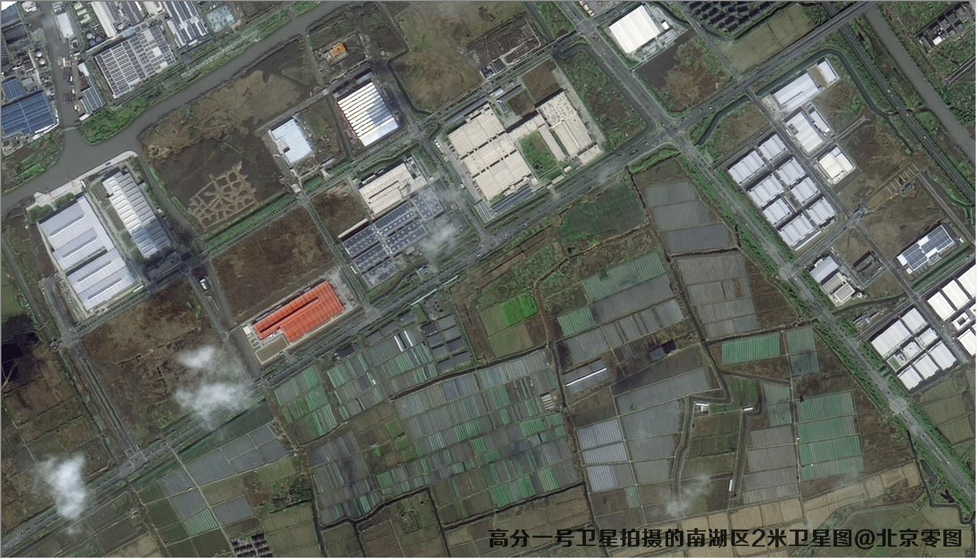 2-meter resolution GF1 Satellite Images