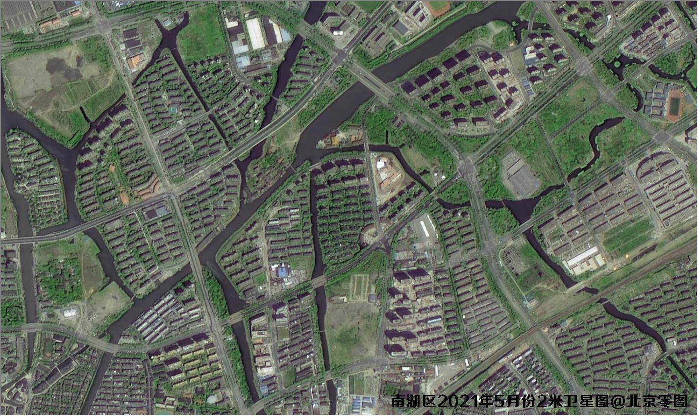 chinese 2-meter GF1 satellite image sample