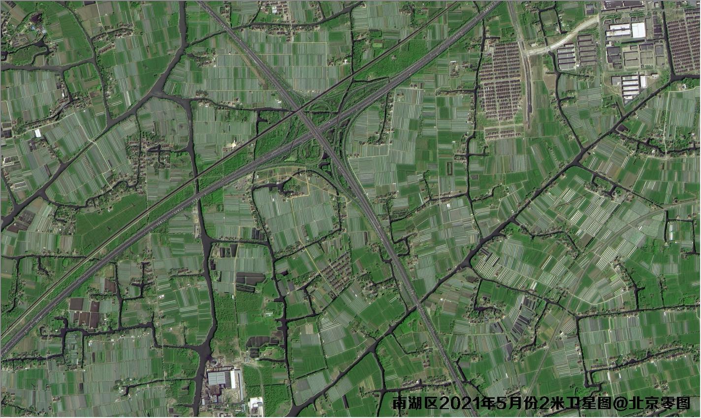 2-meter resolution GF1 Satellite Images