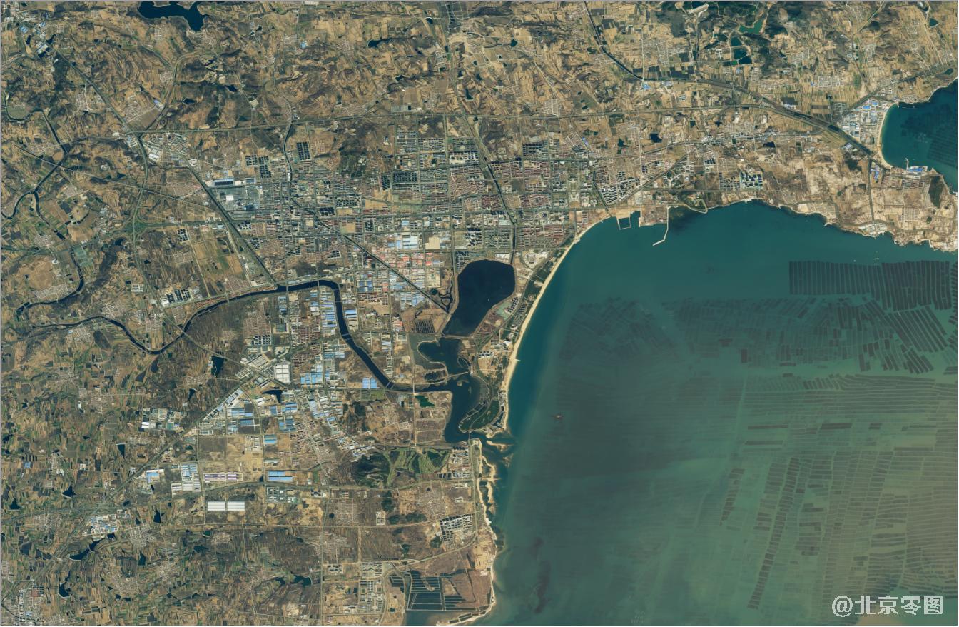 荣成市主城区卫星图