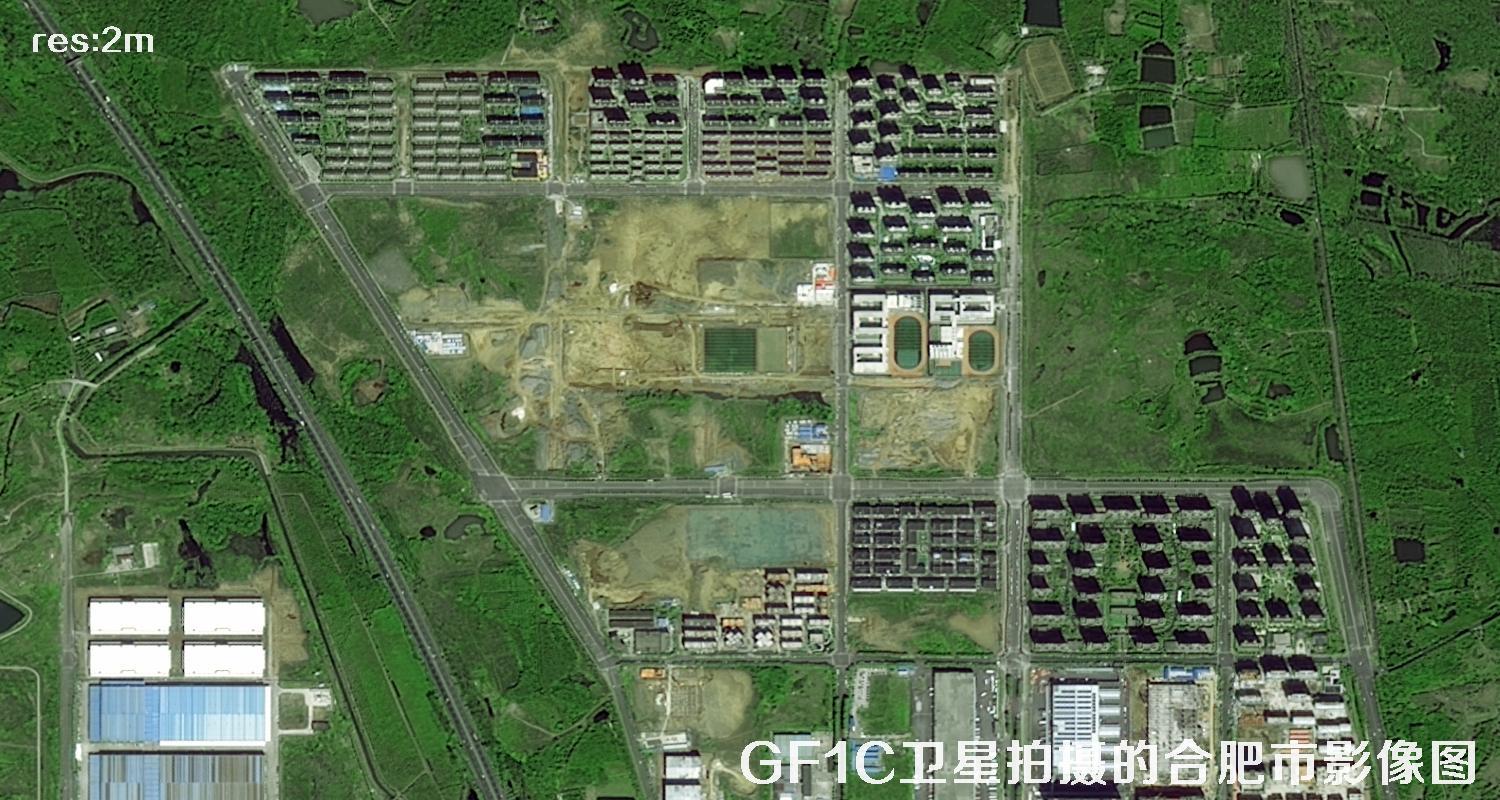GF1C卫星拍摄的卫星图片