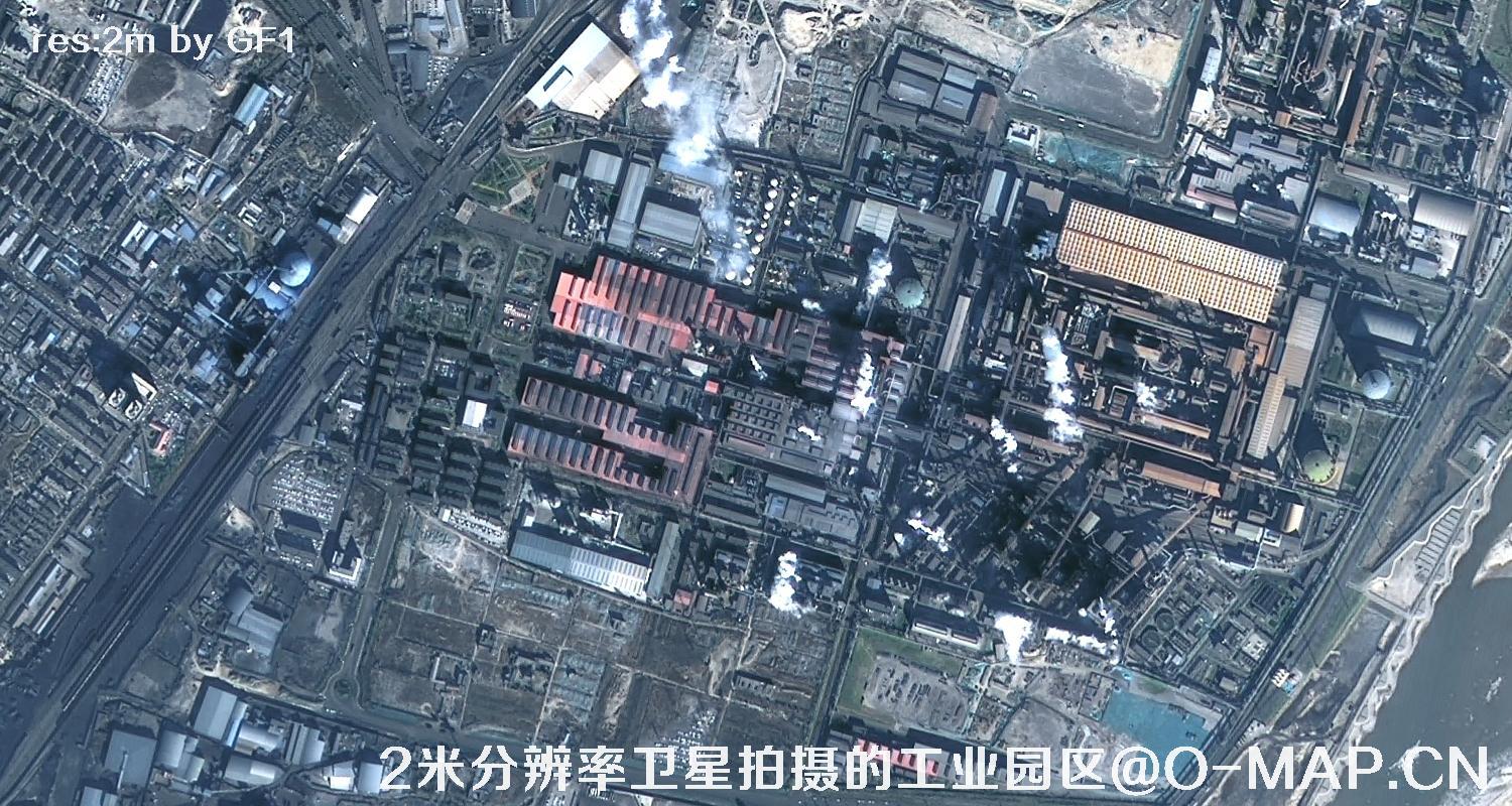 高分一号卫星图清晰度效果图