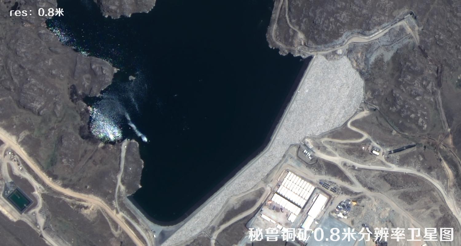 0.8米分辨率卫星拍摄的高清图片