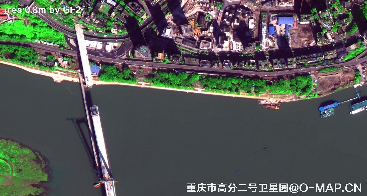 0.8米卫星拍摄的高清图片