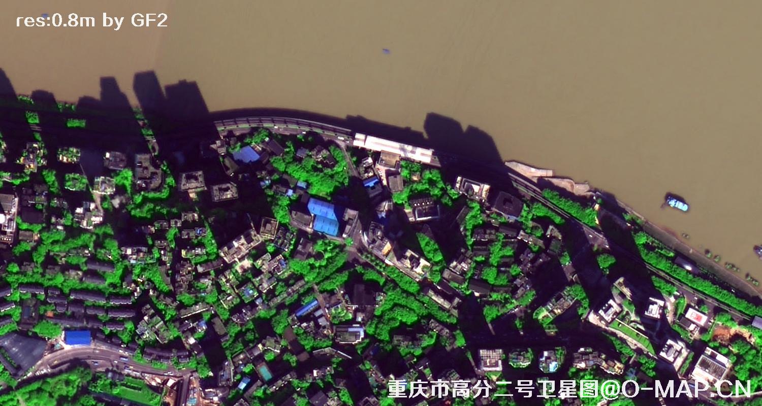 国产0.8米卫星拍摄的高清图片