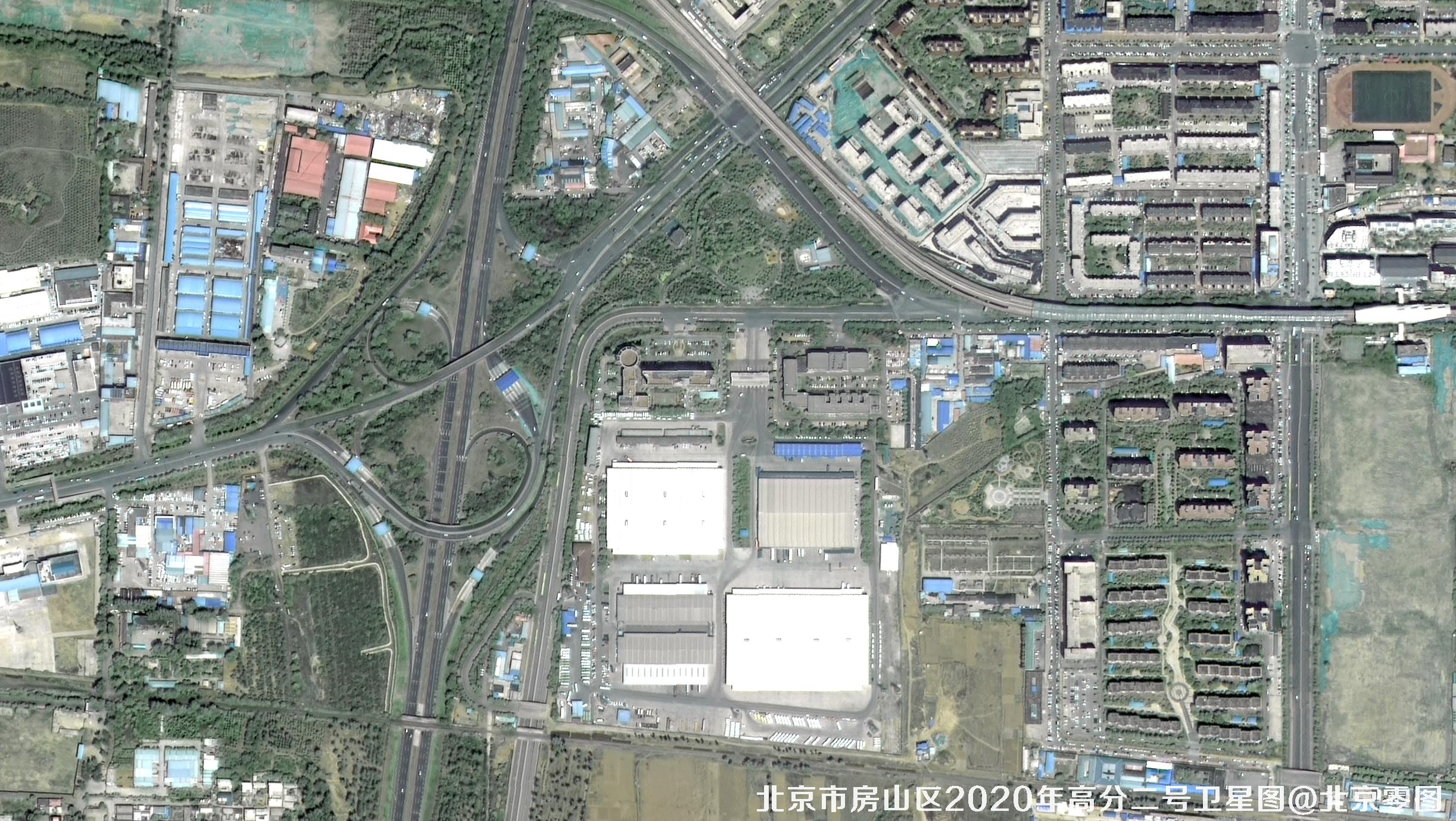 0.8-meter resolution GF2 Satellite Images