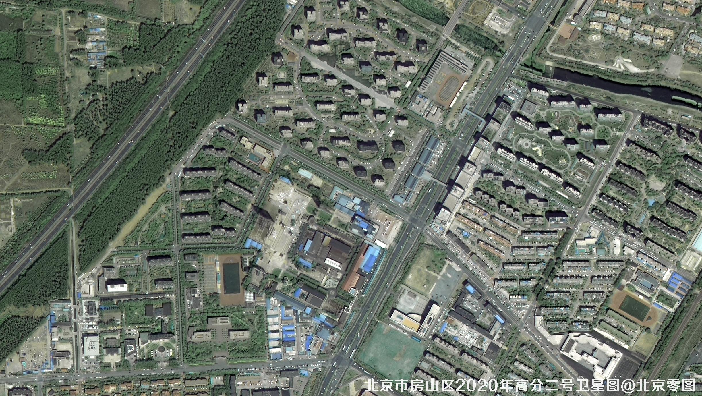 0.8米卫星影像图样例