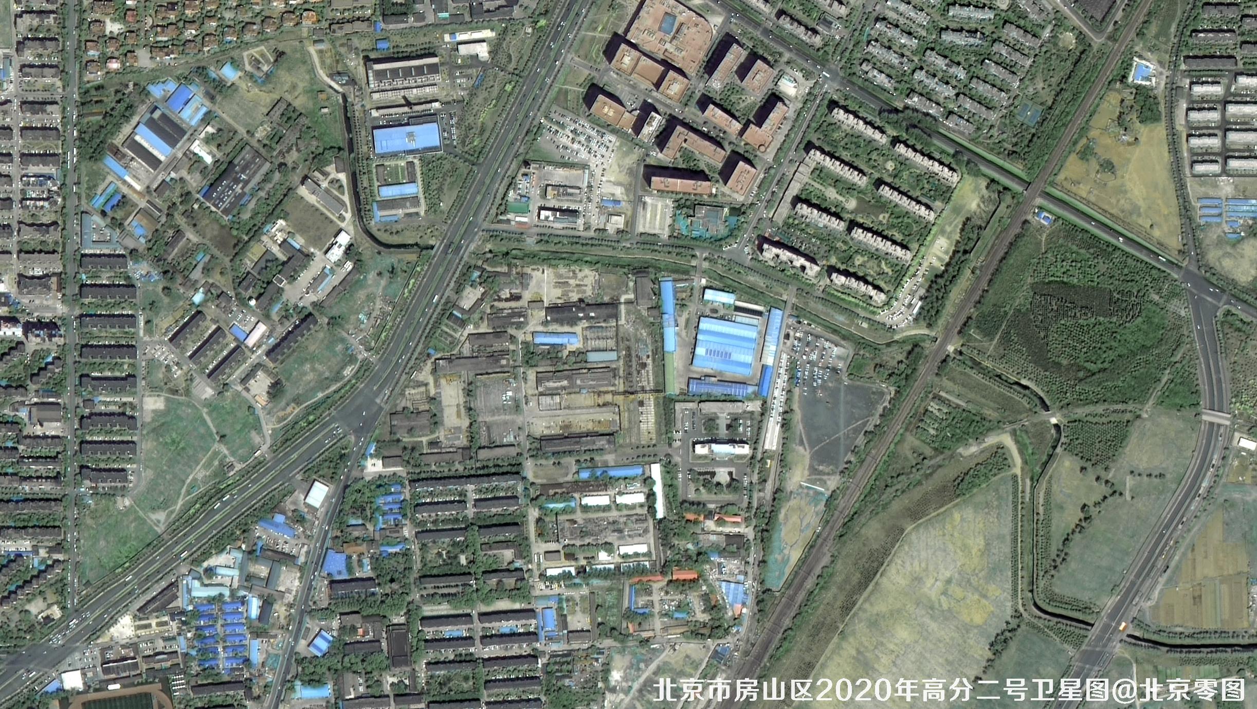 0.8-meter resolution GF2 Satellite Images