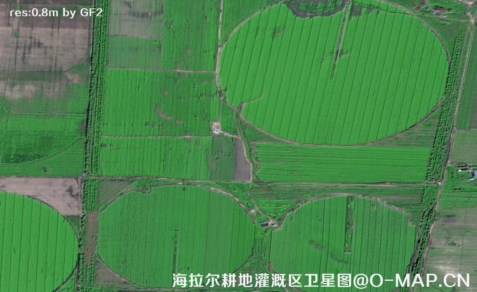 0.8米分辨率卫星图