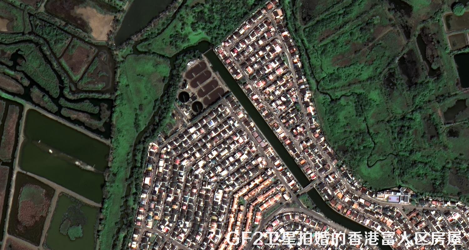 0.8米分辨率卫星图