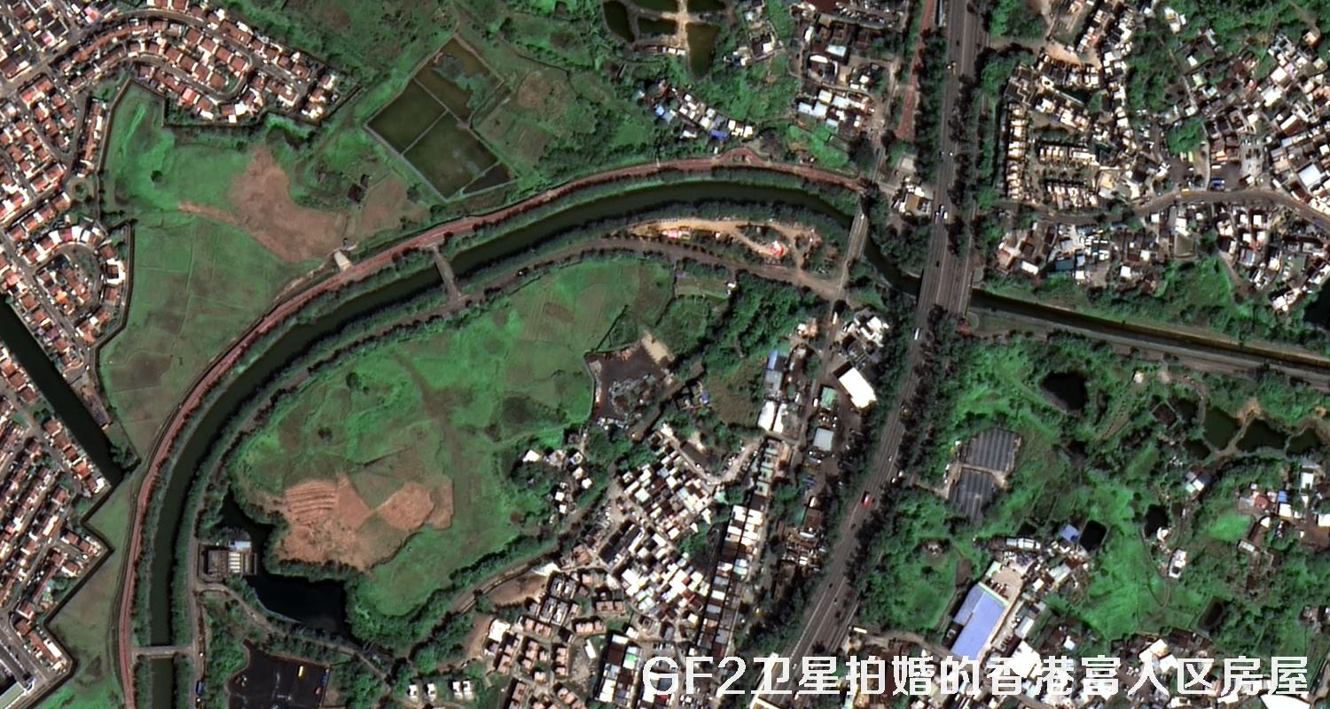 0.8米分辨率卫星图