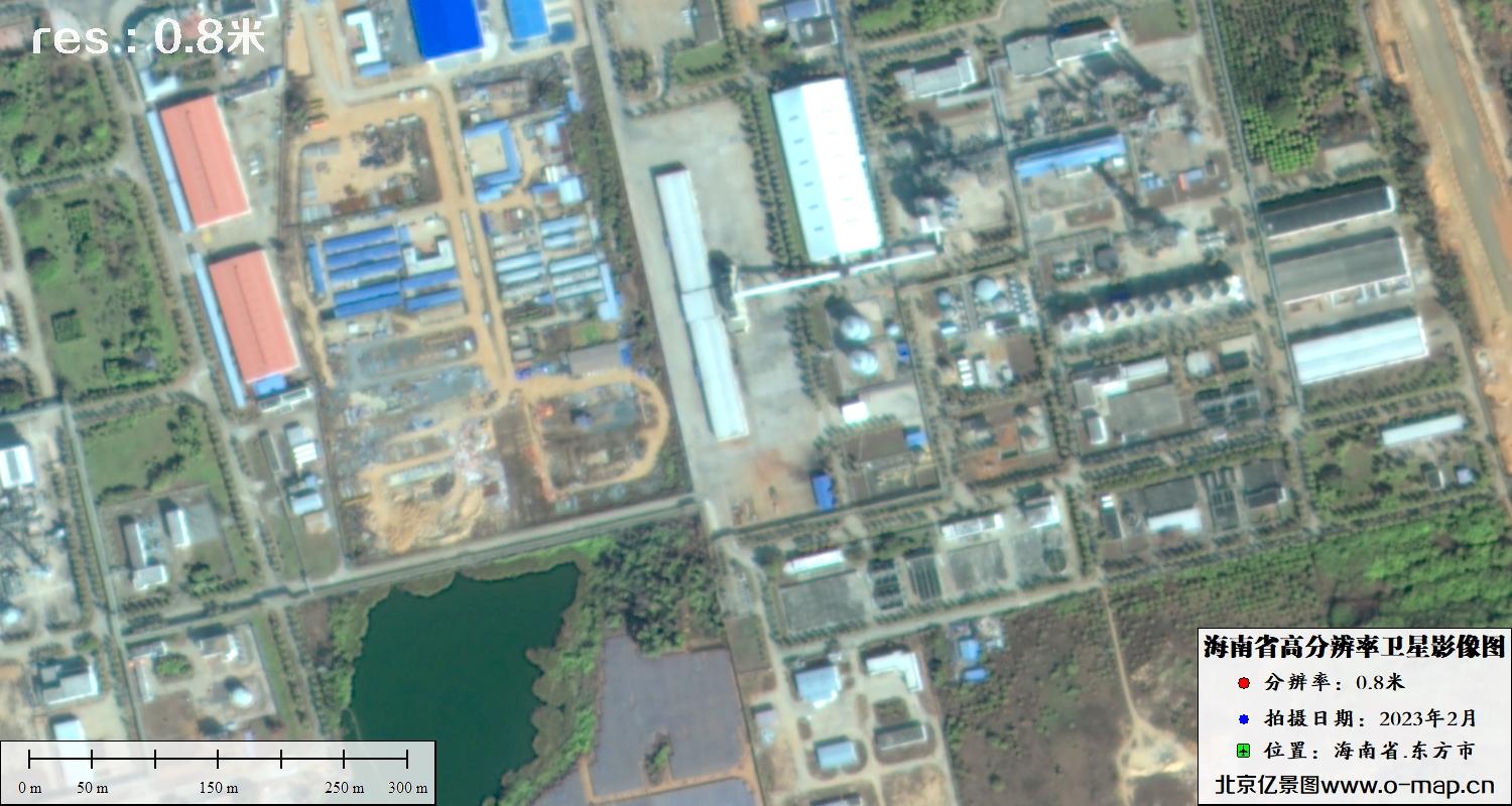 海南省中山市2023年最新0.8米分辨率卫星影像图